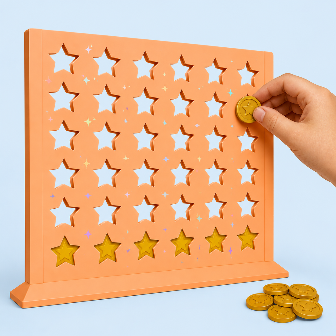 Estrelinhas que dão vontade de encaixar