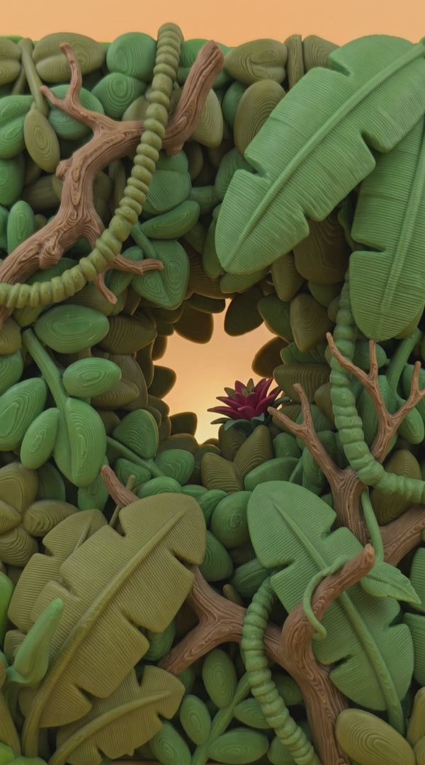 Sense Friends da selva em movimento